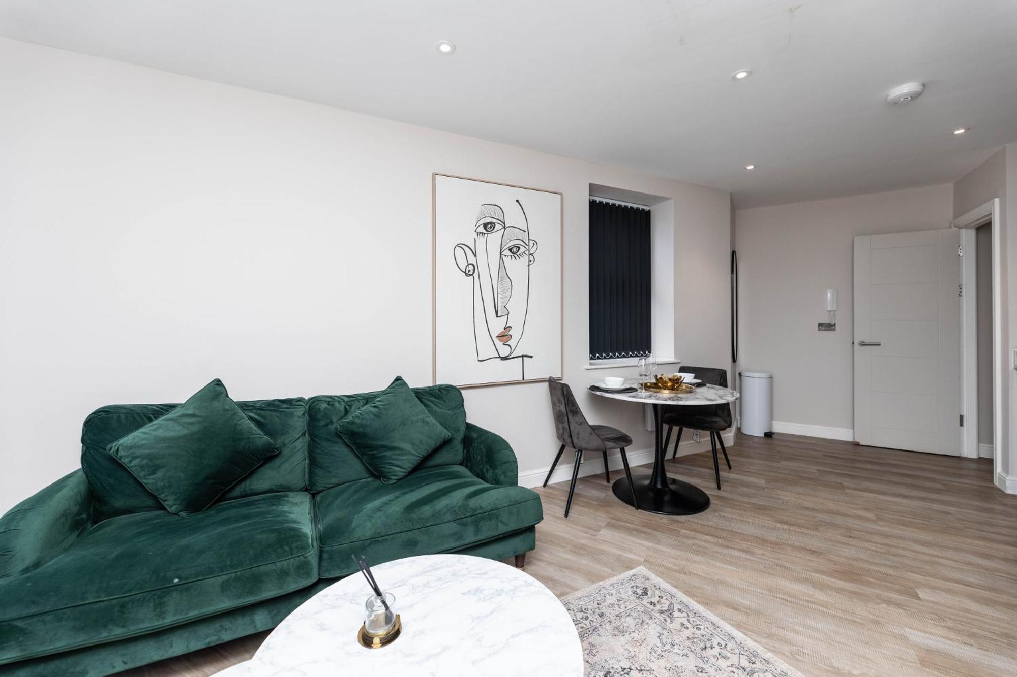 Modern 1Bed Flat In The Heart Of Leeds City Centre Exterior foto