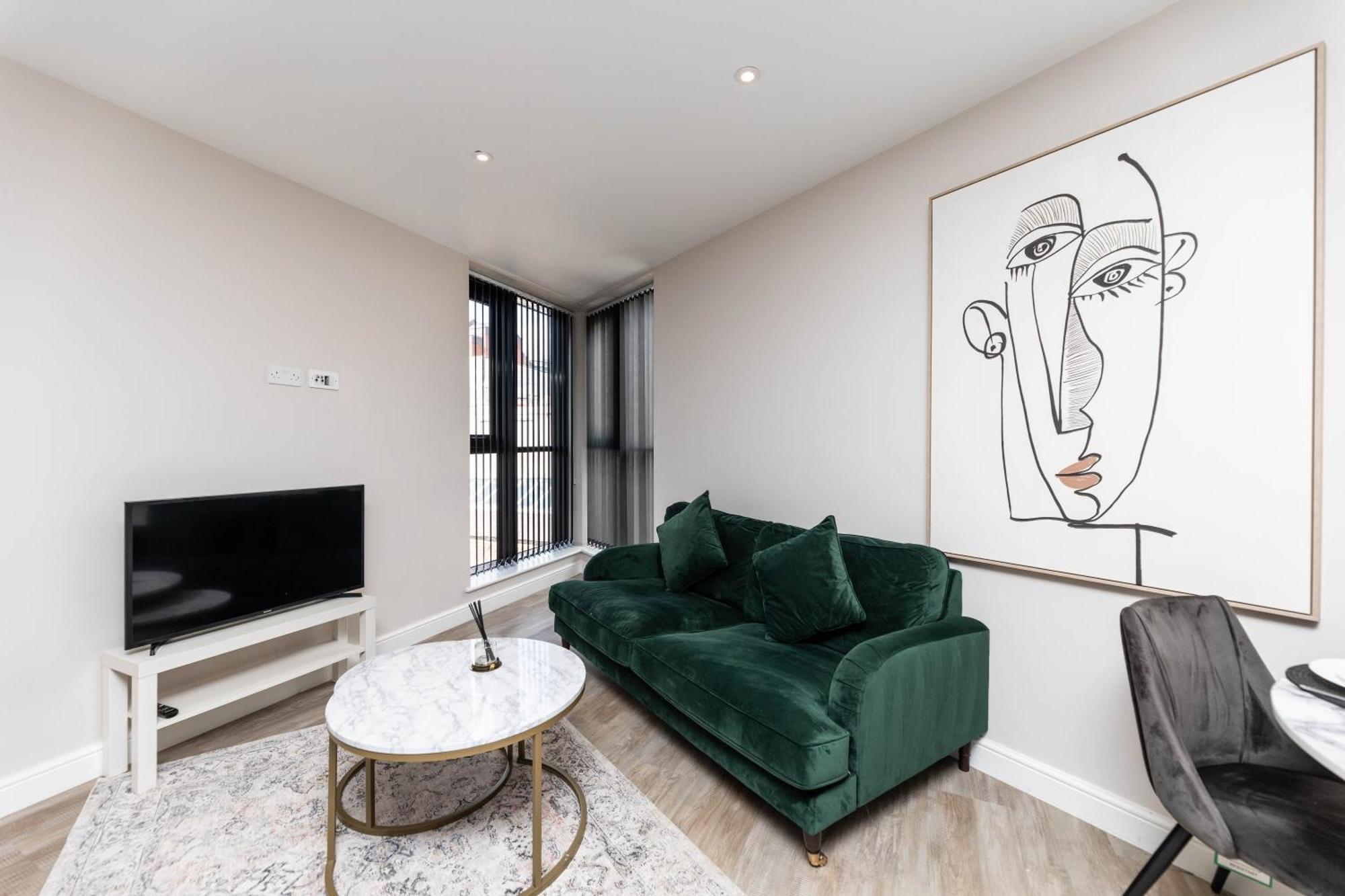 Modern 1Bed Flat In The Heart Of Leeds City Centre Exterior foto
